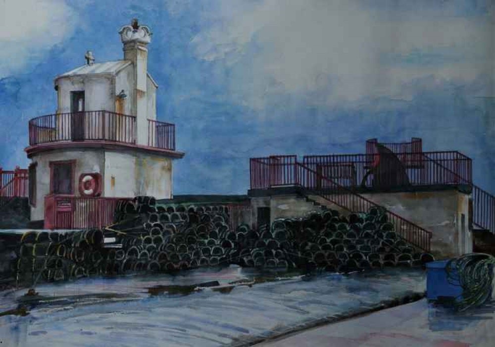 'The Lighthouse - Arbroath Harbour' by David Atherton 'The Lighthouse - Arbroath Harbour' by David Atherton