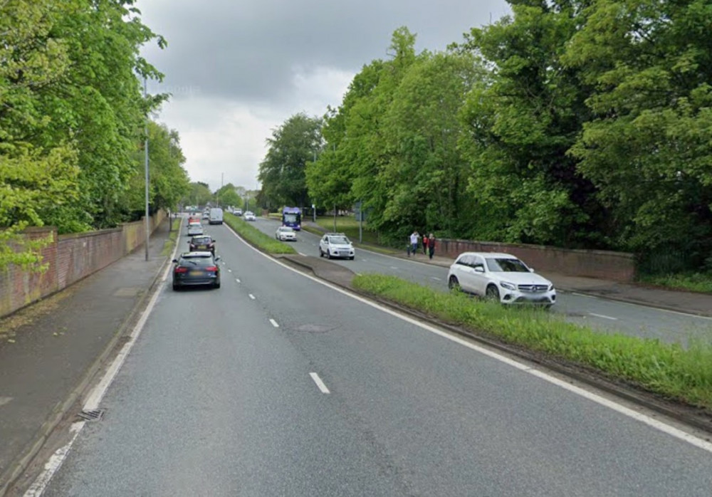 Police and paramedics were called to Stone Road, near Trentham Estate at around 3.20pm on 23 November (Google).