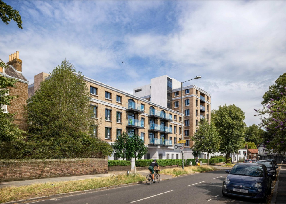 CGI of the proposed redevelopment of Kingston Bridge House in Hampton Wick. (Photo: Westcombe Group/Fluent)