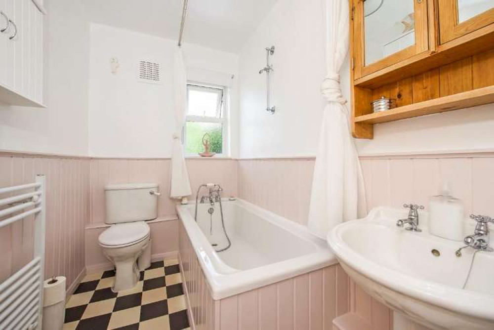 The bathroom has been refurbished (Image: Mervyn Smith)