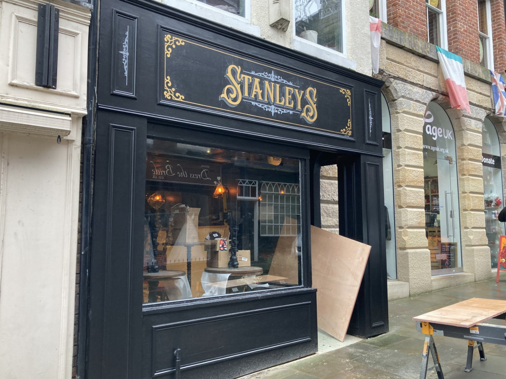 After a busy period of work, Stanley's has opened today in the Underbanks (Image - Alasdair Perry)