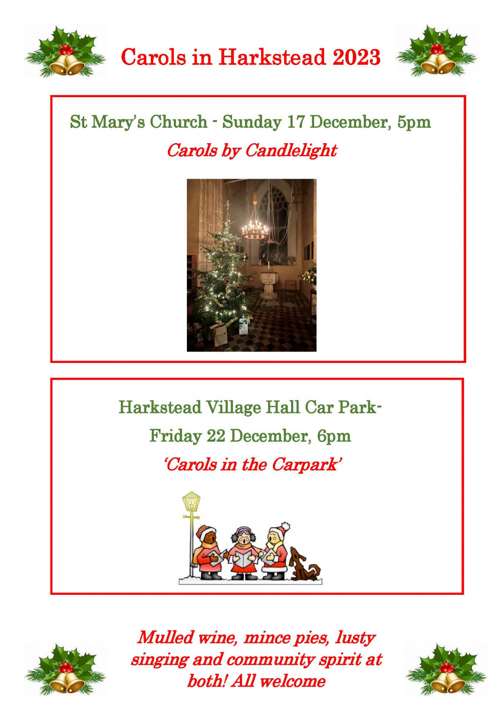 Christmas Carols in Harkstead