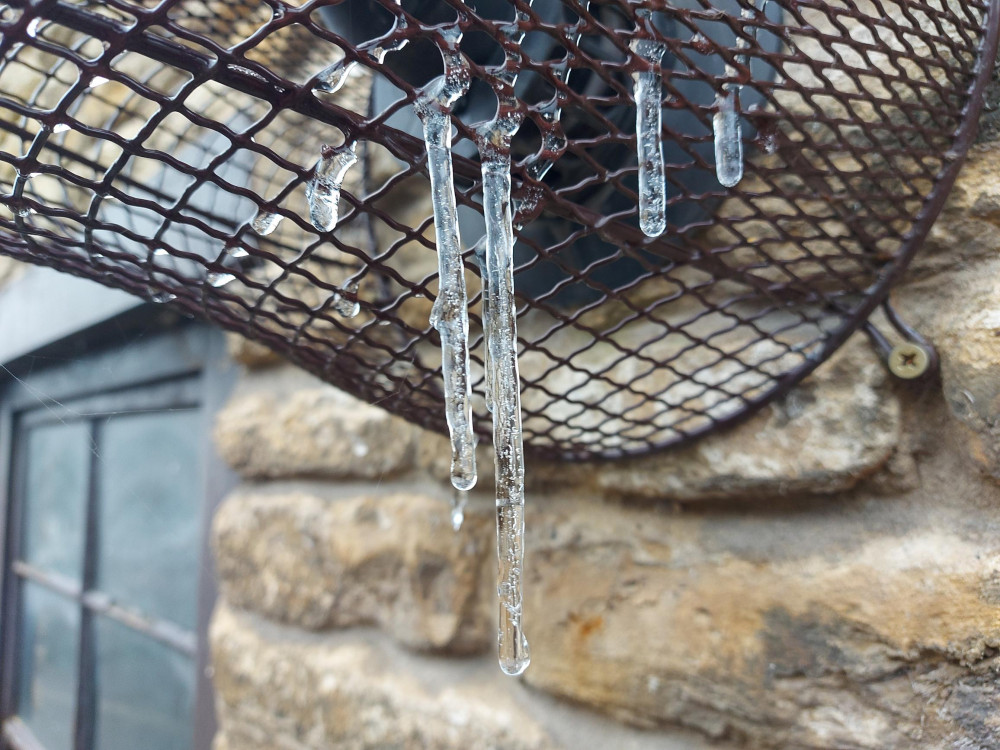 Ice ice baby in Frome this morning December 1: Photo Frome Nub News 