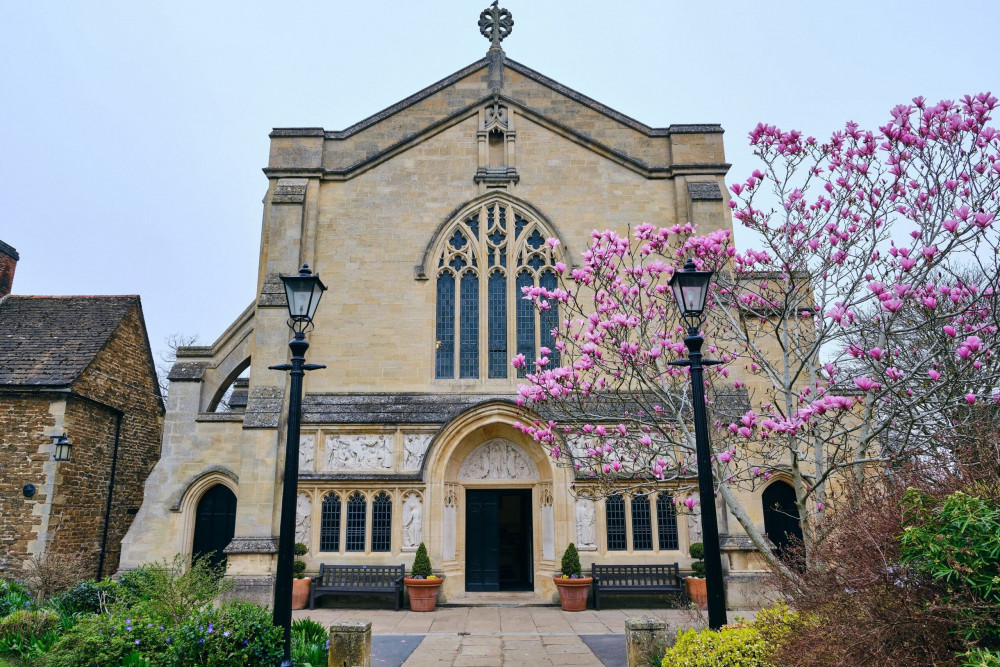 Oakham School Chapel is frequently used by the group. Image credit: Oakham School.