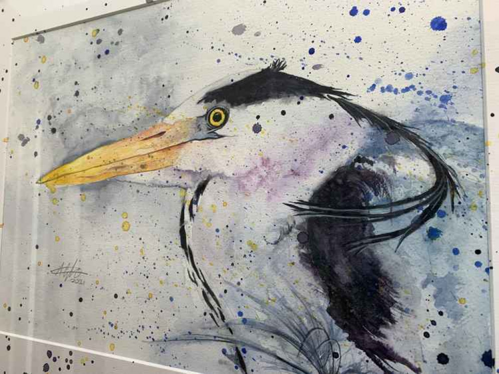 A pensive heron captured by Andrew Croughton A pensive heron captured by Andrew Croughton
