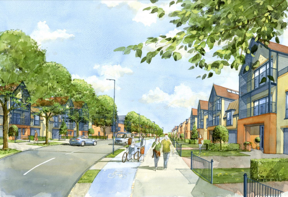 How the homes will look How the homes will look