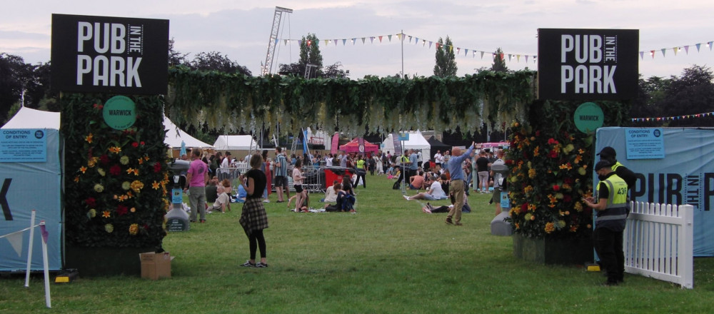 Pub in the Park will not be coming to Warwickshire in 2024 (image by Geoff Ousbey)