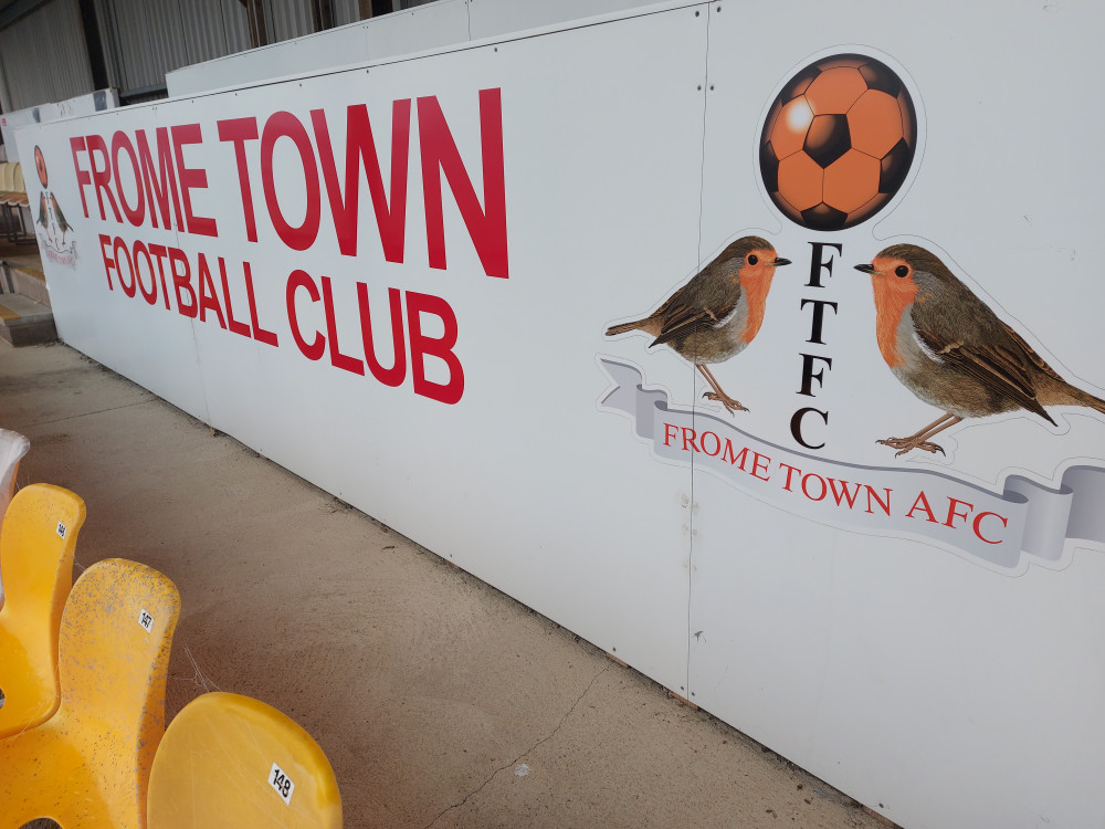 It's all kicking off at the biggest match at Frome Town FC 