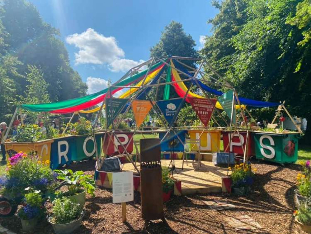 Crop-Ups at the Hampton Court Flower show earlier this year (Image: The Community Brain)