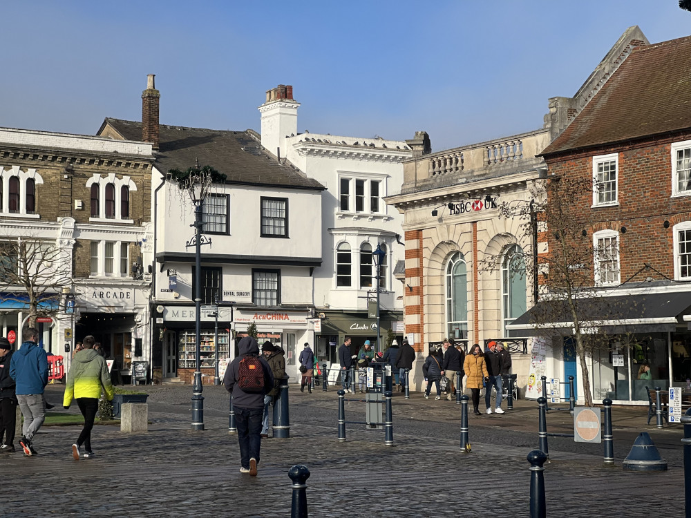 Five jobs available in and around Hitchin right now. PICTURE: Why not get a new job in Hitchin (town centre pictured). CREDIT: Hitchin Nub News 