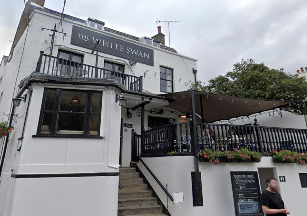 The White Swan has featured in The Standard's list of the capitals top 50 pubs. (Photo Credit: Google Maps).