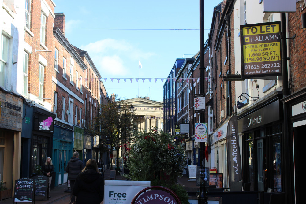 Chestergate in Macclesfield. (Image - Macclesfield Nub News)