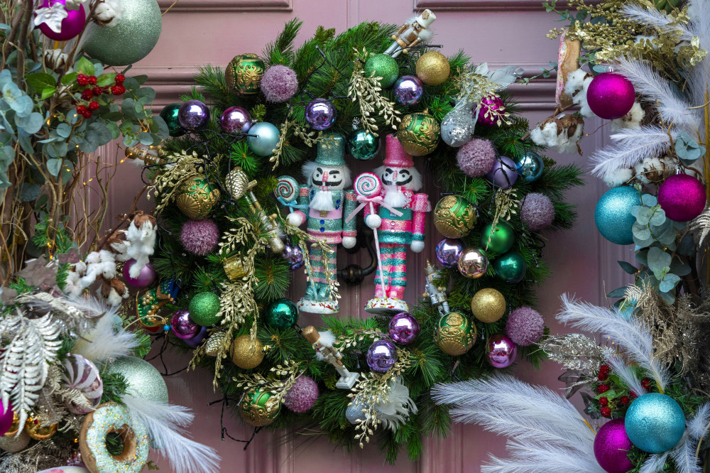 What a wreath (Picture: SWNS)