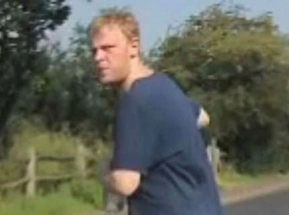 This man is wanted by police for questioning after a report of indecent exposure near Kingston (Image: Met Police)