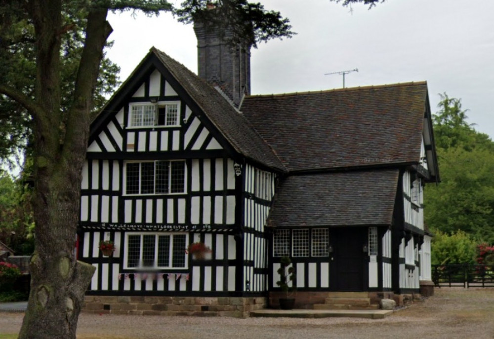 The Old Hall, in Madeley, has been a luxury bed and breakfast for over a decade (Google).