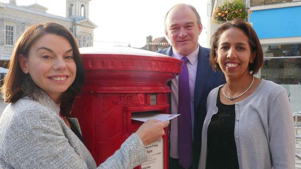 Local politicians including Kingston and Surbiton MP Ed Davey (centre) are fighting the cuts (Image: Liberal Democrats).