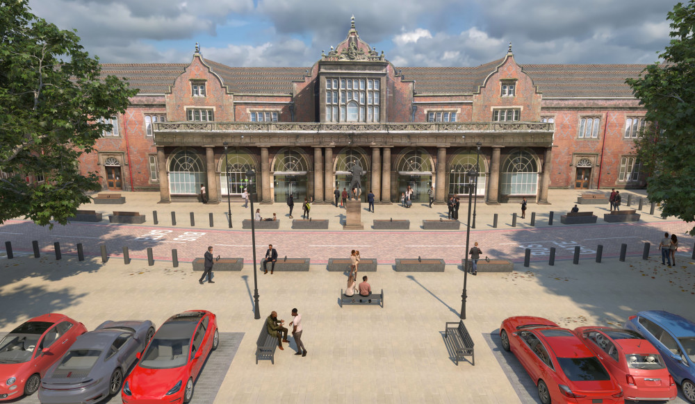 The redevelopment of Station Road is the next stage of the £29m Transforming Cities Fund programme (Stoke-on-Trent City Council).