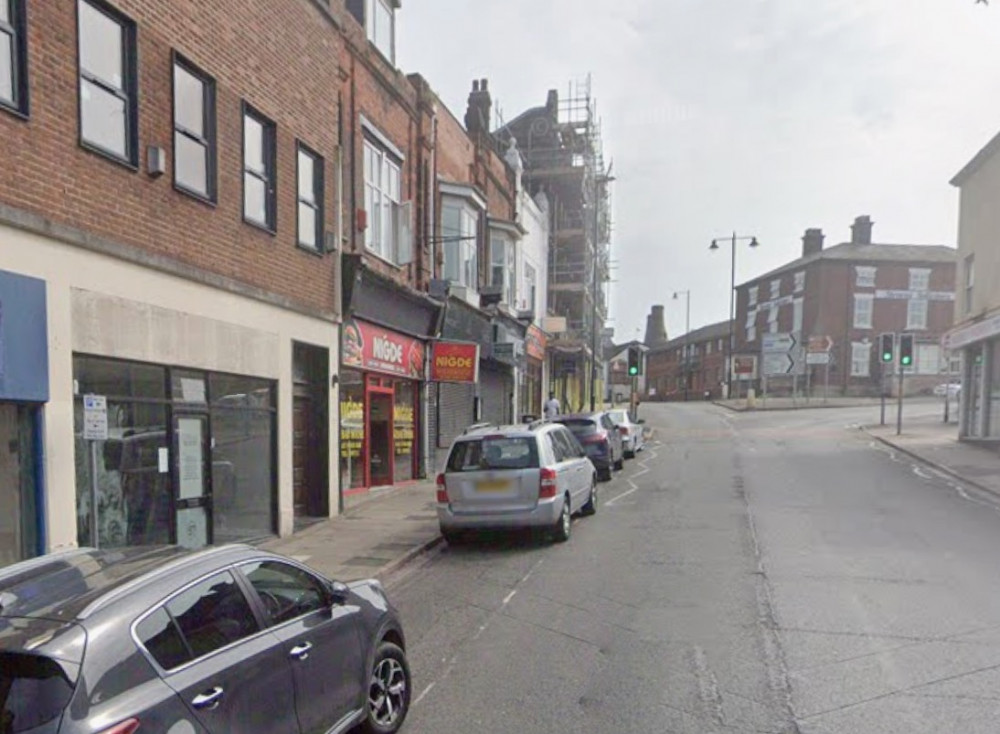 Police seized over 140 cannabis plants from a takeaway on Market Street, Longton (Google).