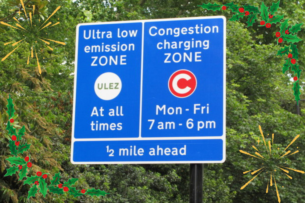 No Congestion Charge in London between 25 December and 1 January (credit: David Hawgood). No Congestion Charge in London between 25 December and 1 January (credit: David Hawgood).