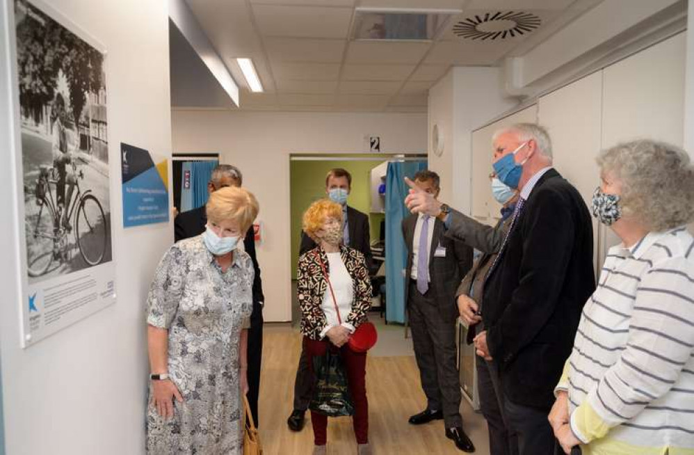 Roy Dominy's generosity has funded improvements to Kingston hospital's emergency eye clinic (Image: Kingston Hospital)