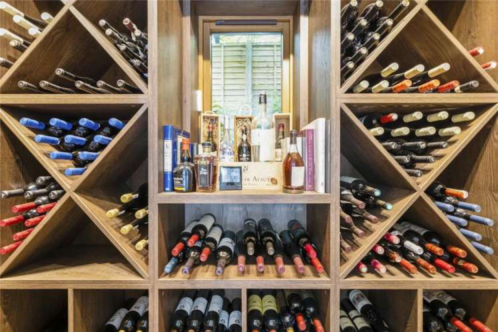 There's even a wine cellar! (Image: Coombe Residential)