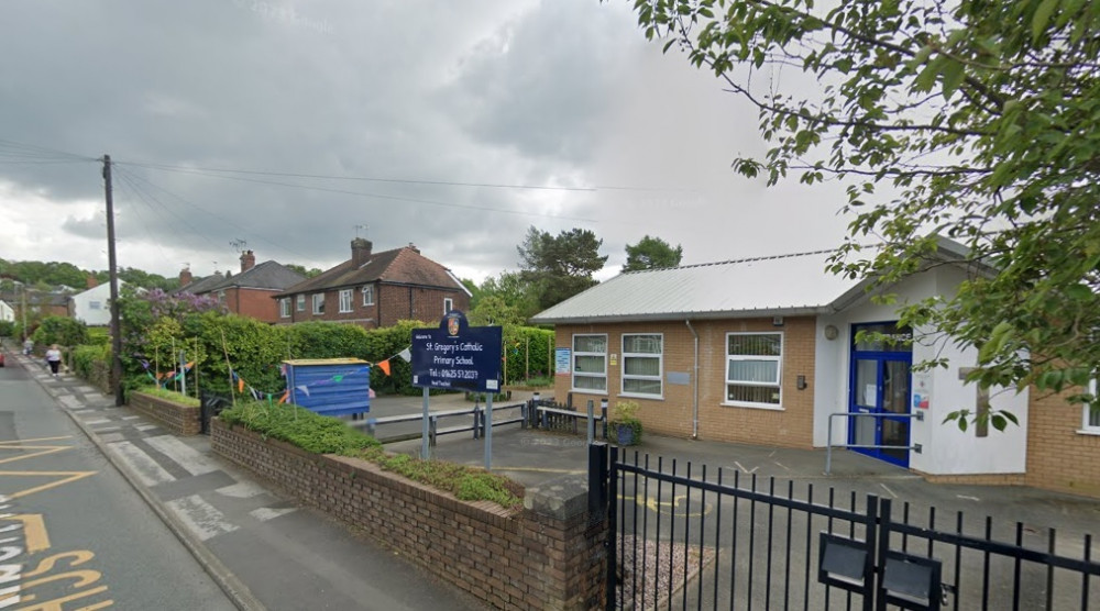 St Gregory's Catholic Primary School, Bollington will permanently close on 31 December (Google).