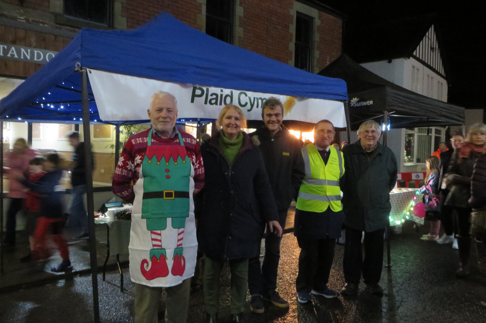 The hot chocolate stall