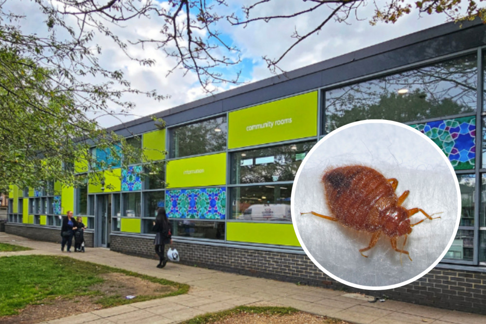 Northolt library suffers from bed bug outbreak (credit: Ealing Council & NHS). 