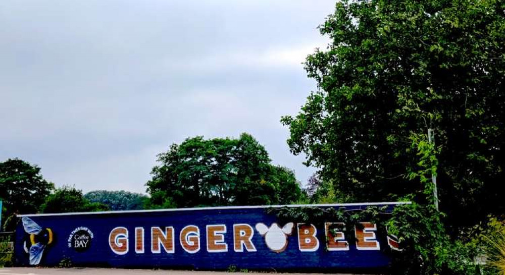 It's going to be cloudy in Kingston today. Pictured: the sign for the Ginger Bee cafe on Queen's Promenade, a hidden gem  (Image: Ellie Brown)