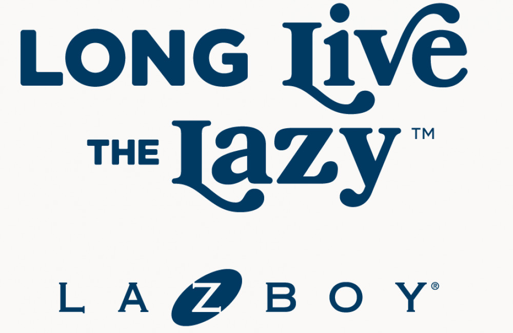 La-Z-Boy's new Long Live the Lazy logo