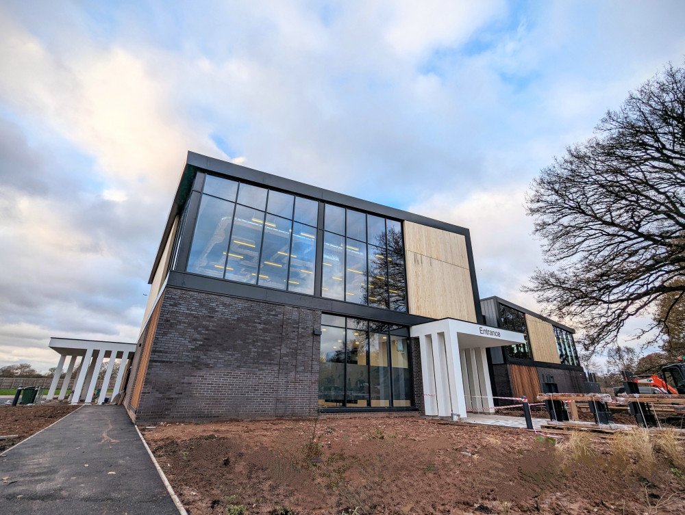 The new Castle Farm Leisure Centre will open on Thursday 21 December (image via Everyone Active)