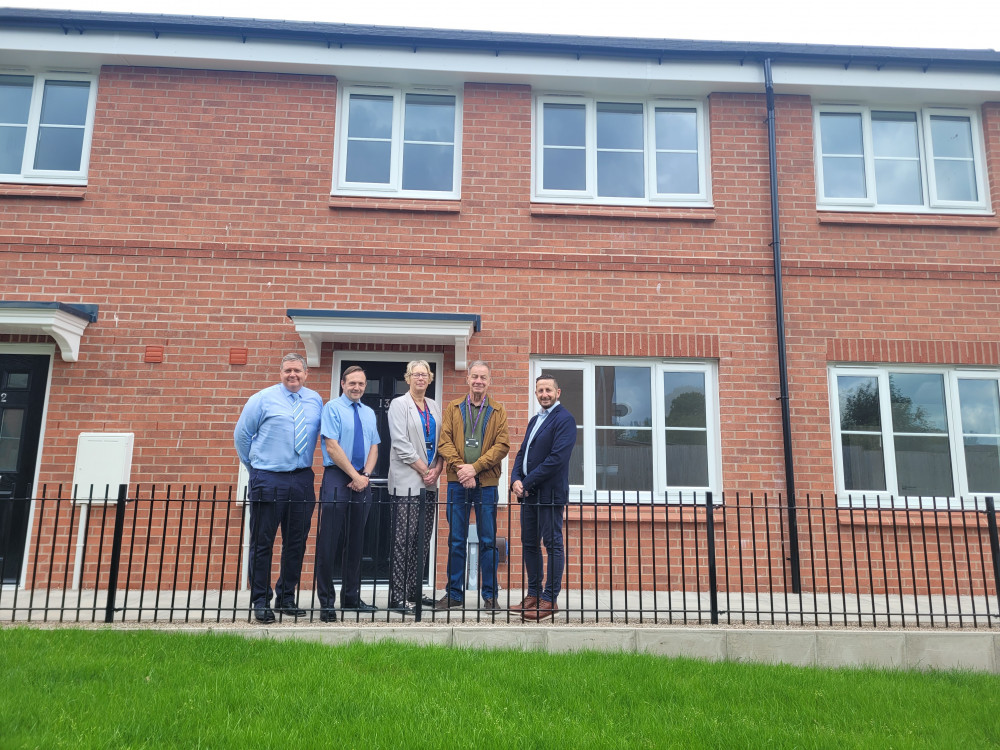 Nearly 100 properties have been built on land off Newport Lane / Furlong Lane in Burslem which was formerly a pottery site (Stoke-on-Trent City Council).