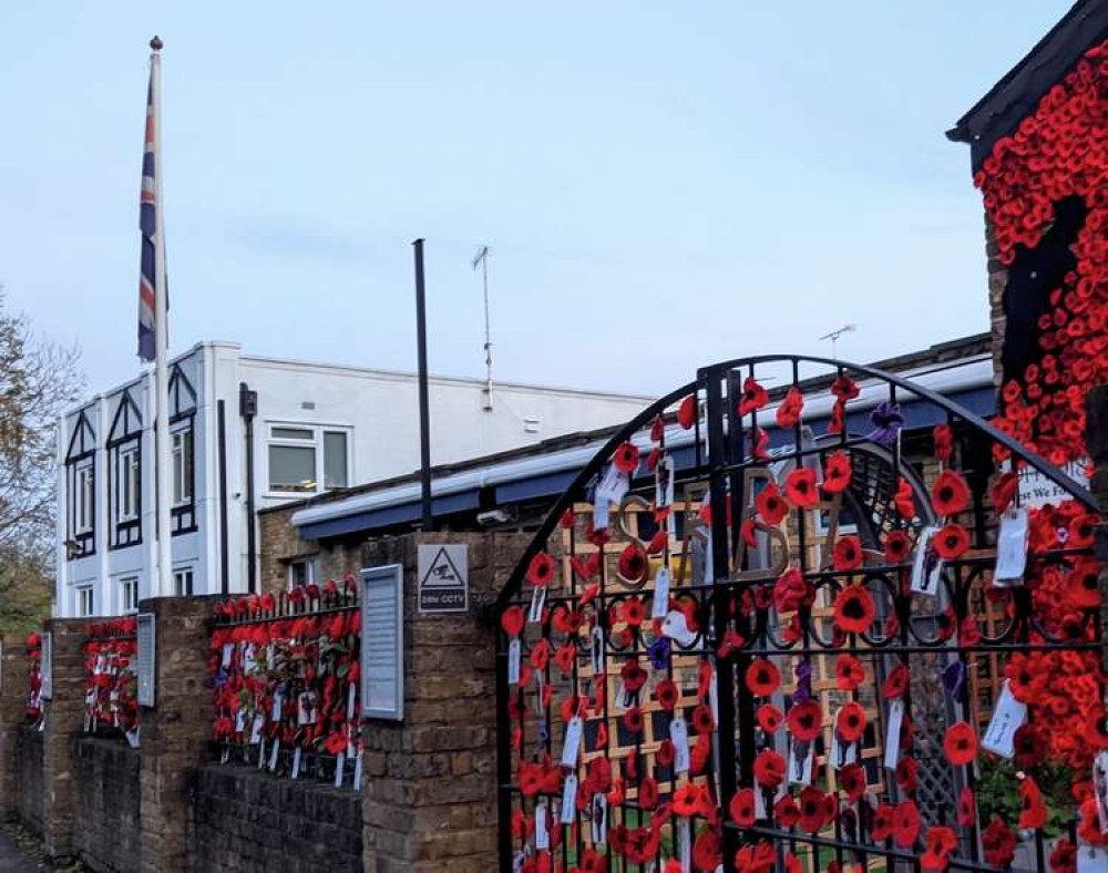 The flowers will be going on sale as brooches after Remembrance Sunday (Image: Ellie Brown)