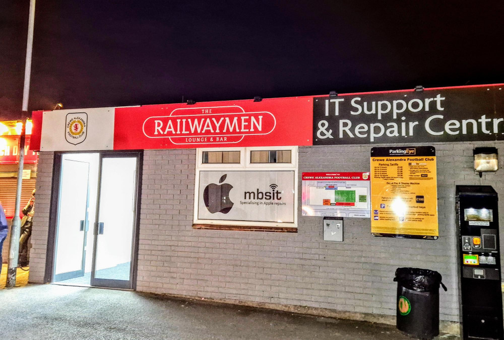 All draught lager/beers will be half-price between 4pm and 5:30pm in Crewe Alex's Railwaymen Lounge & Bar, Gresty Road, on Friday 22 December (Ryan Parker).