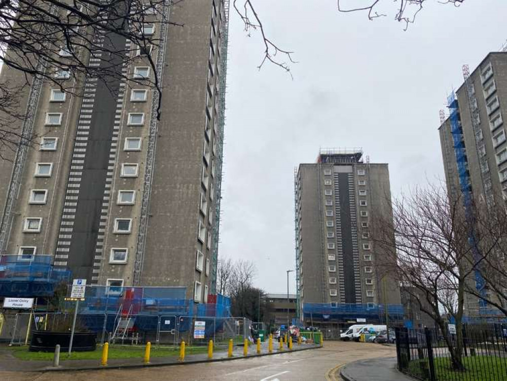 Lionel Oxley, Arthur Toft and George Crooks Houses in Grays Riverside