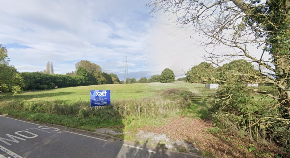 The piece of land off Warwick Road is available through local agent Xact Homes (image via google.maps)