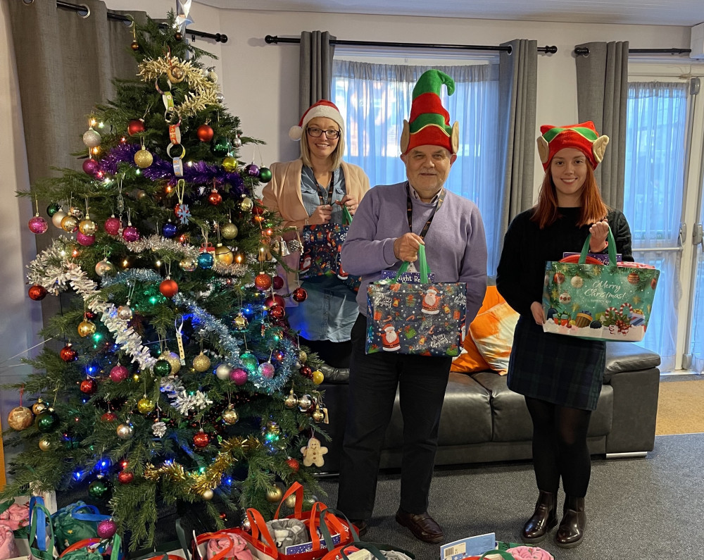 Swansway Group donated Christmas Eve packages to families being supported by The Gingerbread Centre (Swansway Group).