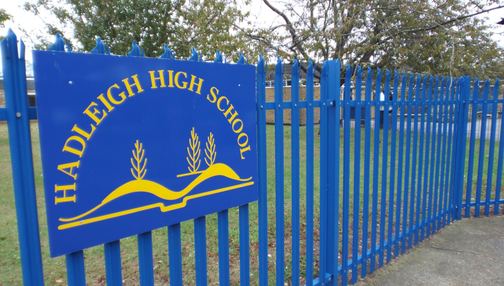 Hadleigh High School rated 'average' (Picture: Nub News)