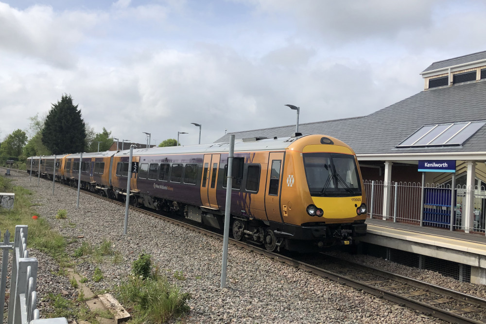 Kenilworth Railway Station was the eight most-used in Warwickshire last year (Image via WMR) 