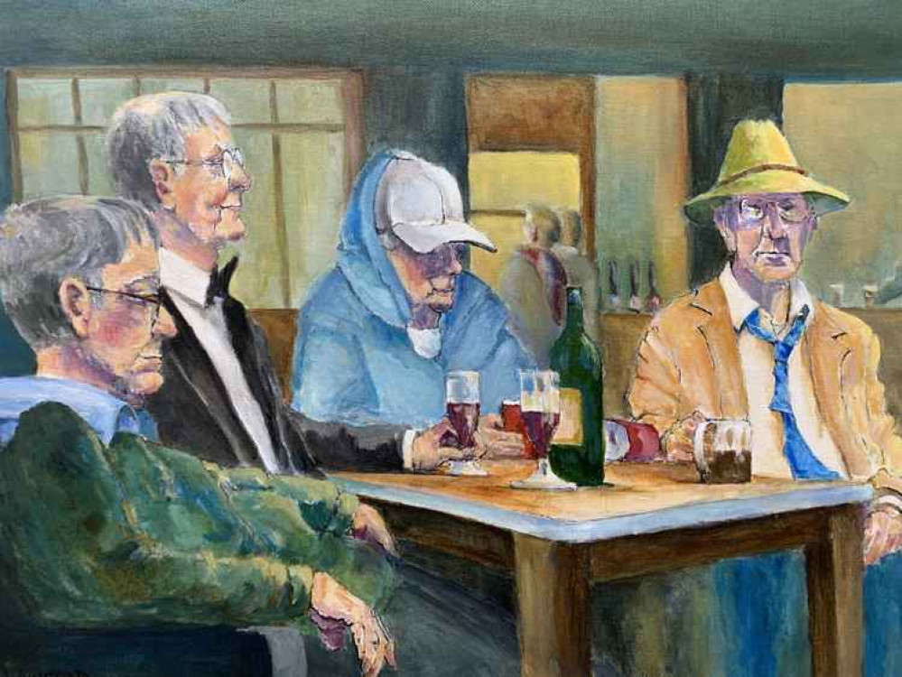 'The Disciples' by Wynford Andrews of The Eddisbury Artists