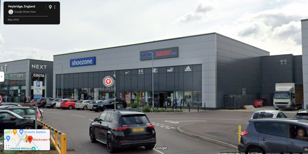 Sports Direct in Maldon is looking for a casual sales assistant to join their team (Photo: Google Street view 2023)