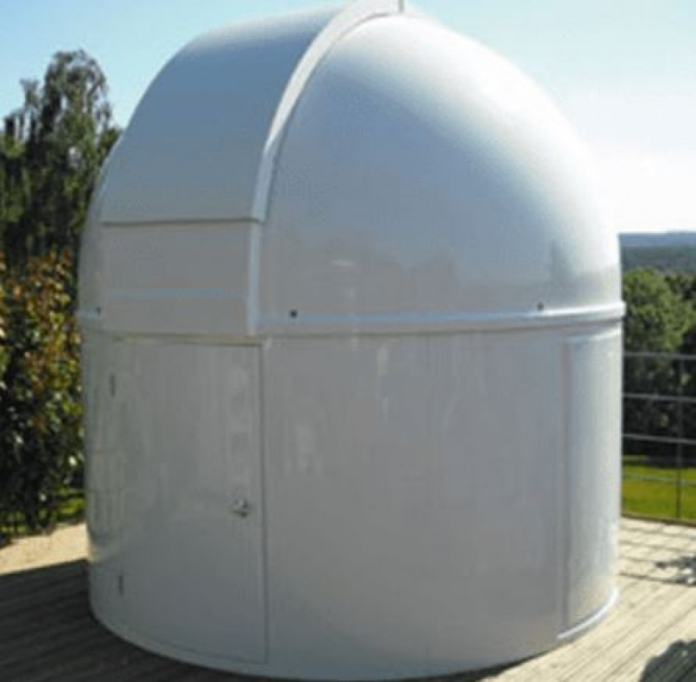 An example of how the observatory could look from the planning application 