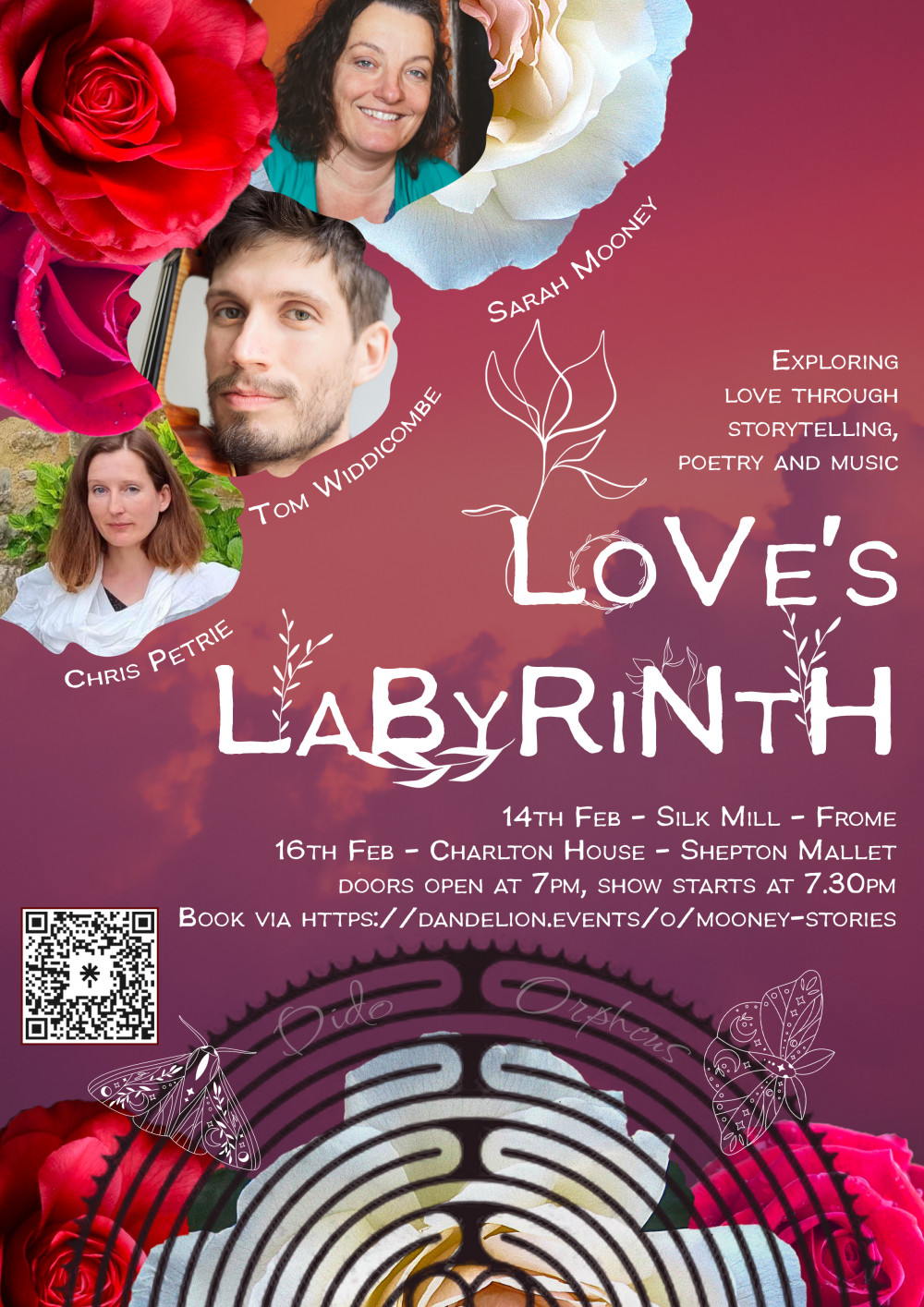Love Labirynth with Sarah Mooney, Tom Widdicombe and Chris Petrie Love Labirynth with Sarah Mooney, Tom Widdicombe and Chris Petrie