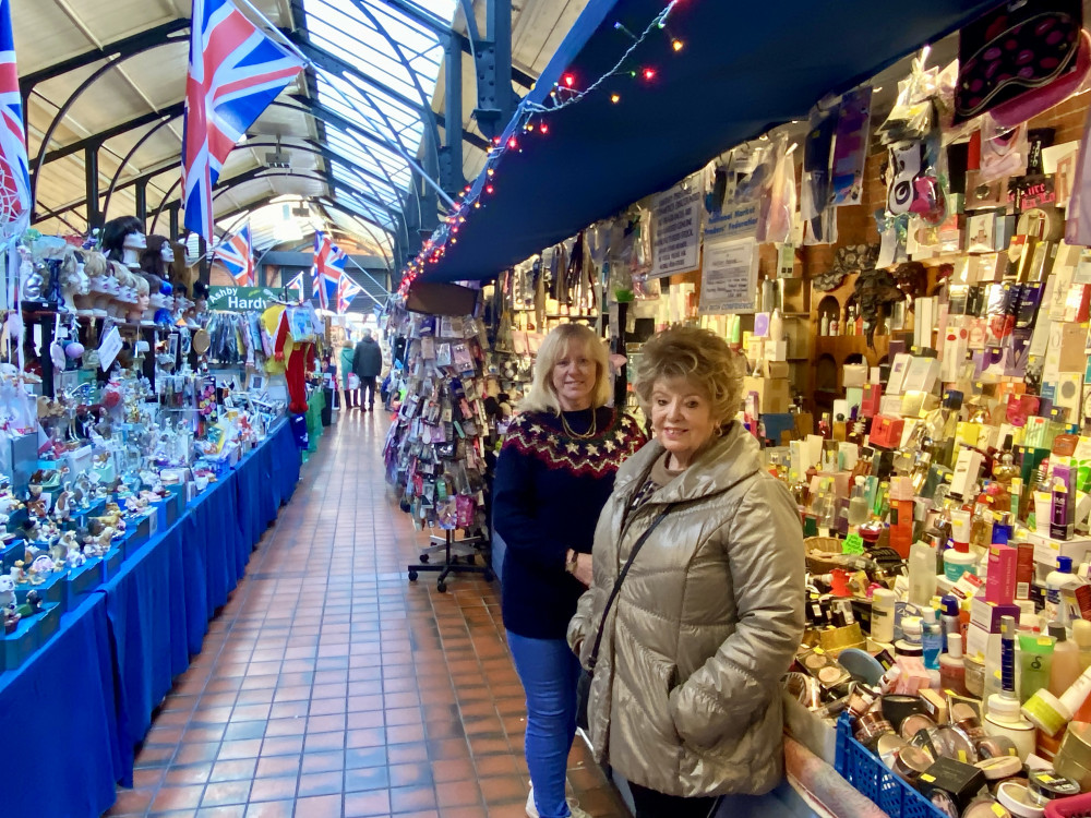 Stallholders say visitors from outside Ashby rave about the indoor market. All Photos: Ashby Nub News