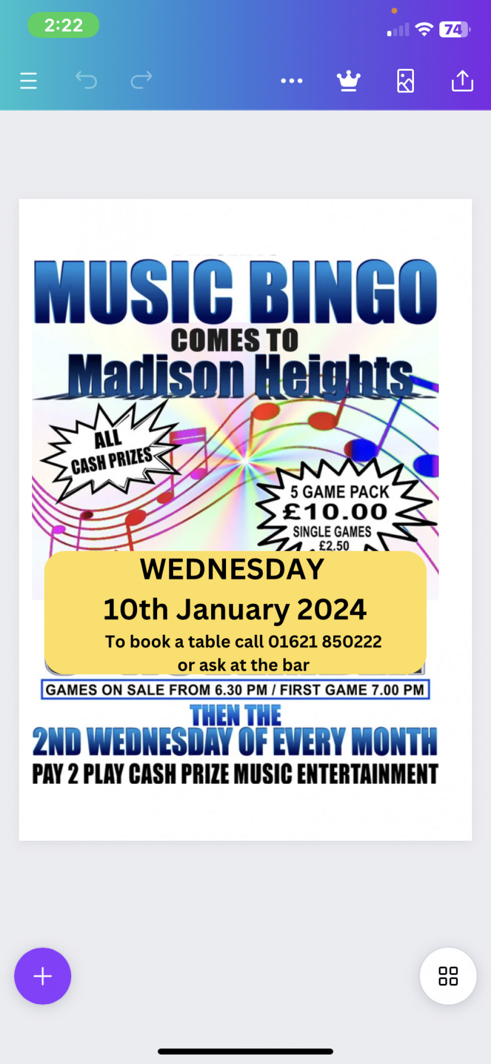 Music Bingo Music Bingo