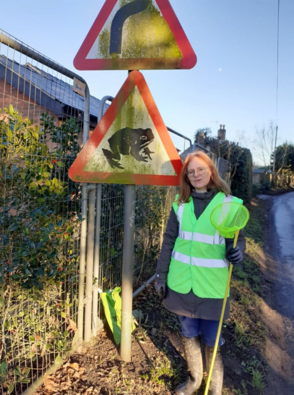 Toad patrol co-ordinator, Jane Smith is hoping as many people as possible will attend Monday's meeting. (Photo: Nub News)