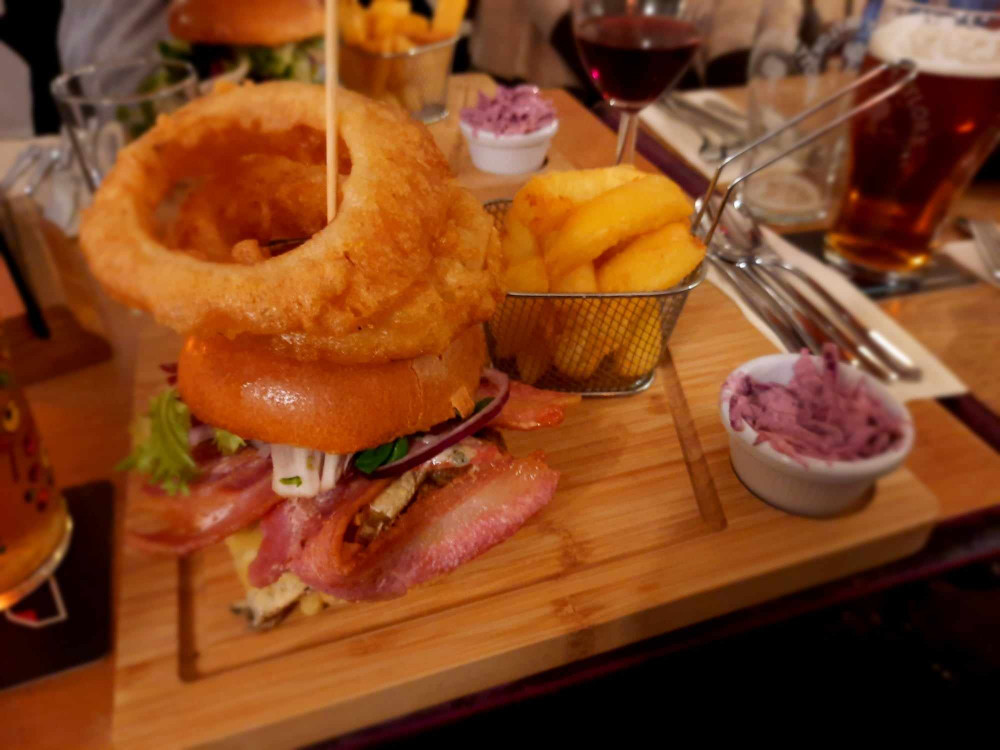 Burger Night at The Plough has turned into Burger Week. Image credit: Nub News. 