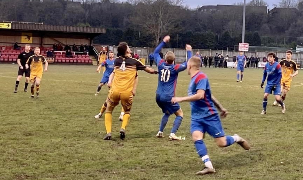 Ashby missed out on another memorable Vase win as they lost to Stourpourt. Photo: Josh Kay Ashby missed out on another memorable Vase win as they lost to Stourpourt. Photo: Josh Kay