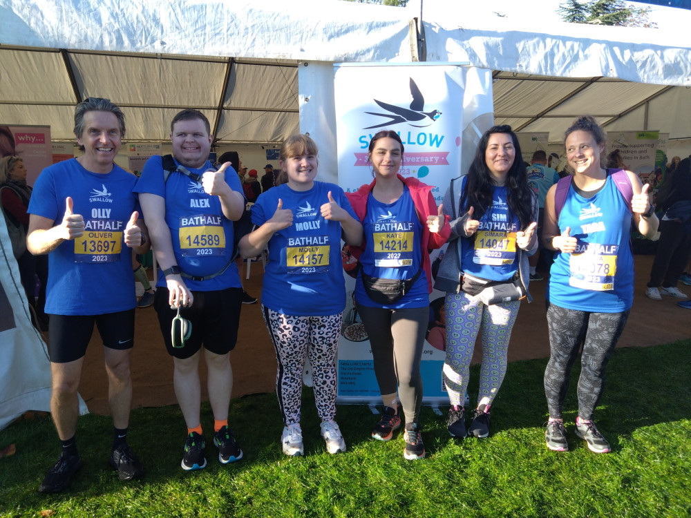 Some of SWALLOW's fabulous 2023 runners, image SWALLOW