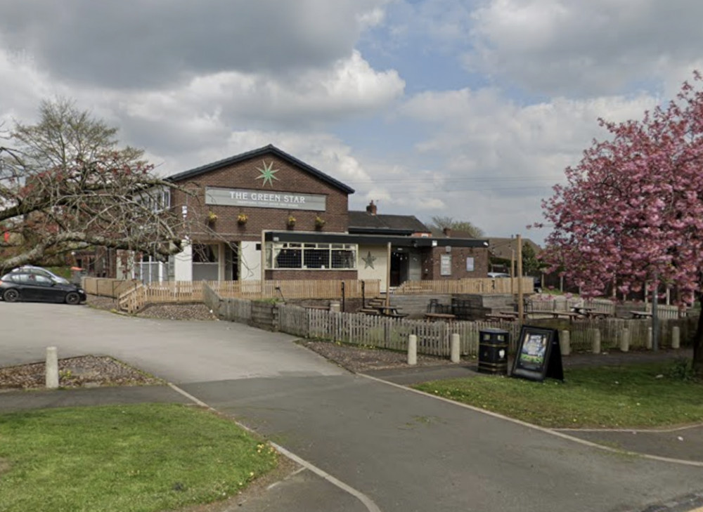 Police were called to The Green Star, Smallthorne, on New Year's Eve (Google).